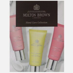 New Unopened Molton Brown 3 pc Set Floral and Spicy Hand Cream Care Collection